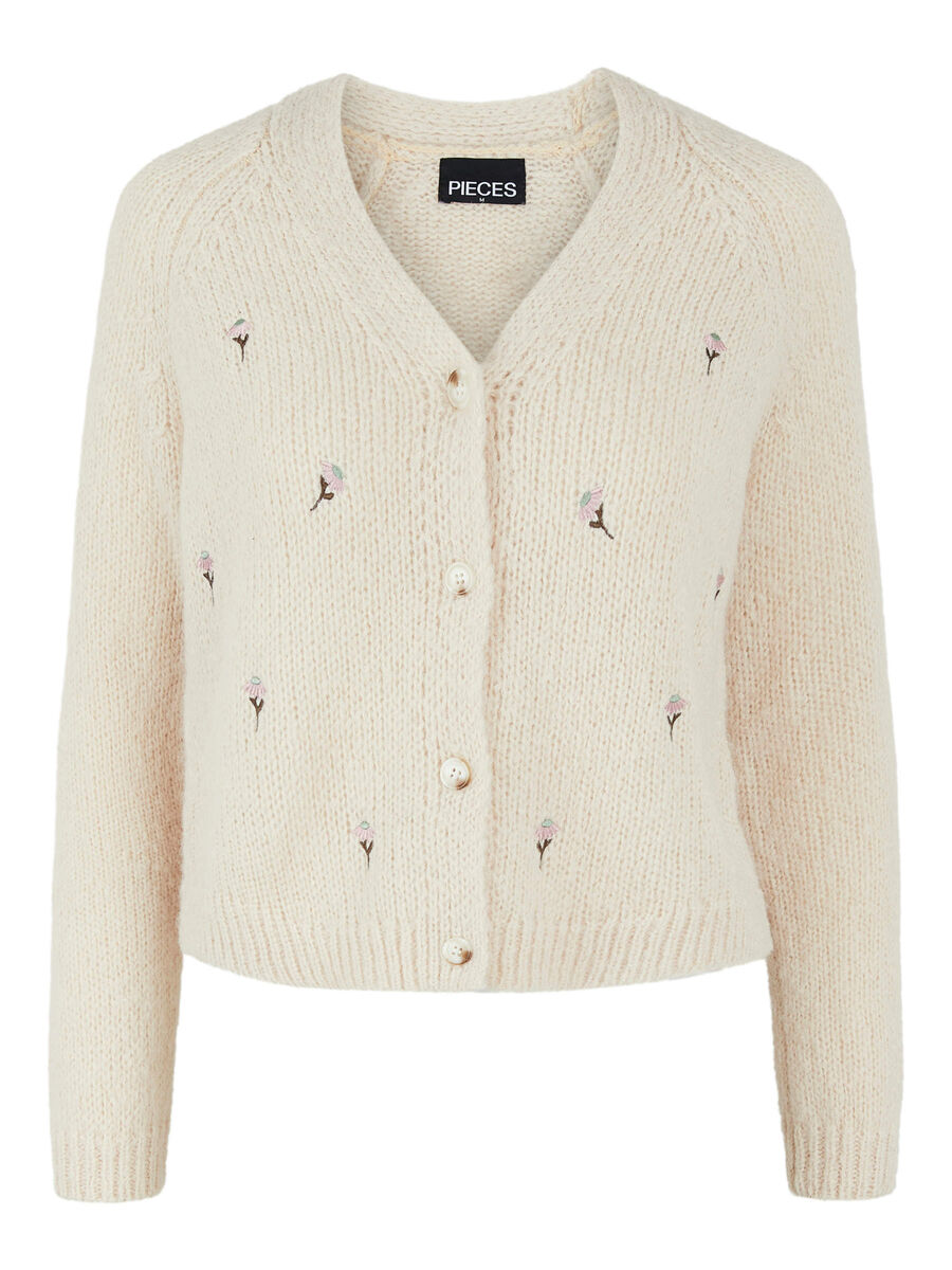 Pieces PCFOYO KNITTED CARDIGAN, Dawn, highres - 17116198_Dawn_001.jpg