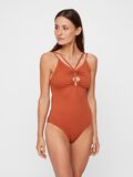 Pieces STRAPPY ONE-PIECE SWIMSUIT, Ginger Bread, highres - 17099171_GingerBread_003.jpg