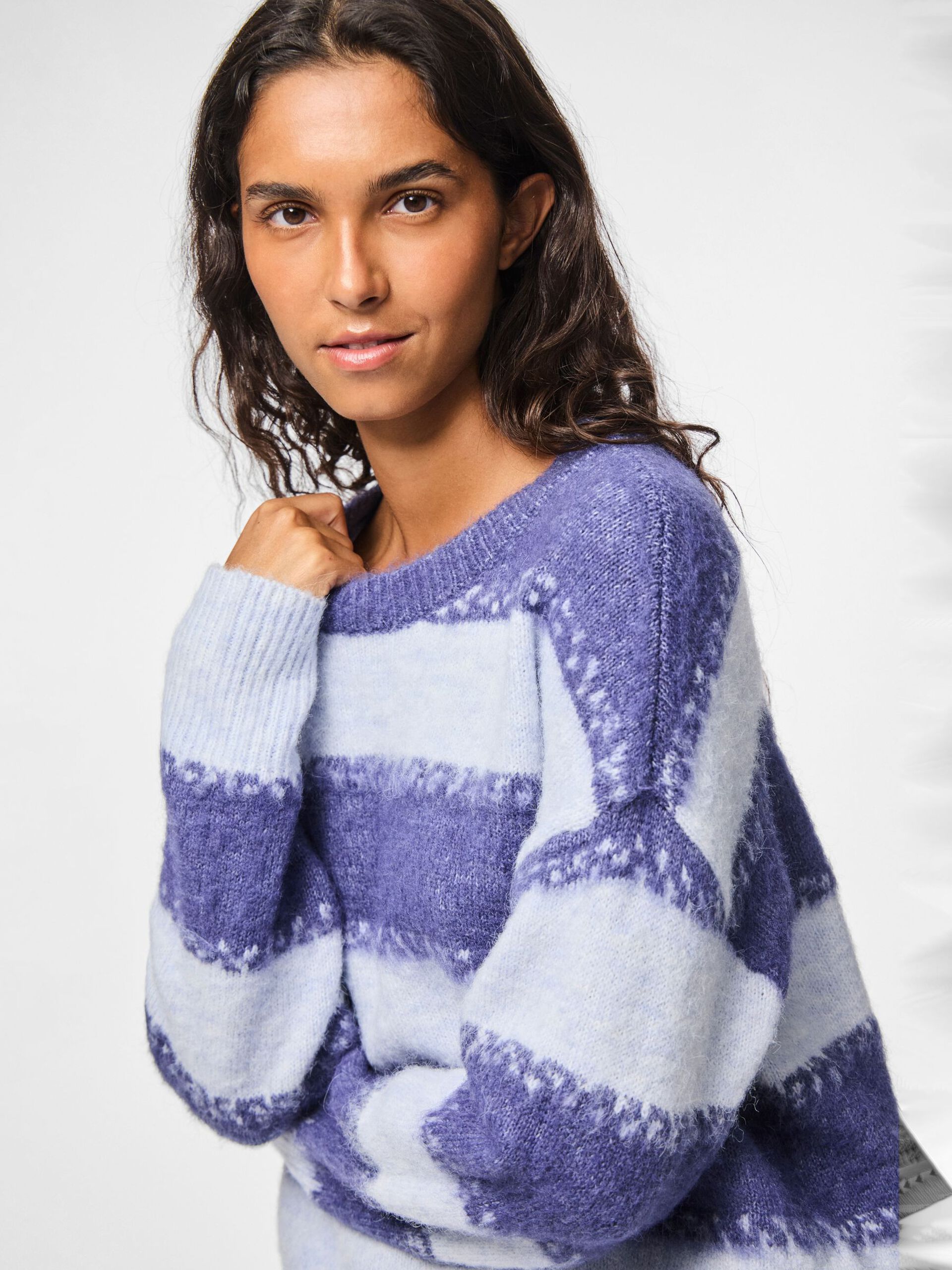 Carousel image - PCMILLA PULLOVER, Skipper Blue | 4