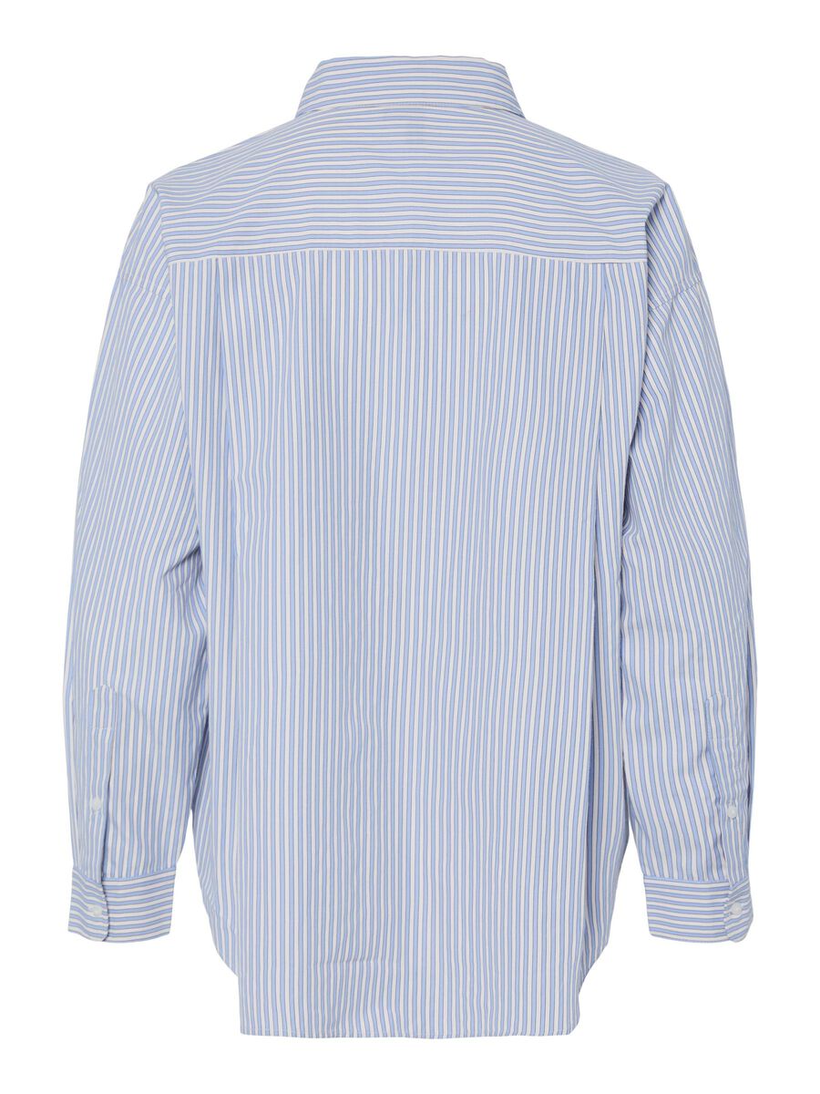 Pieces PCFEMME GESTREEPTE BLOUSE, Nautical Blue, highres - 17157747_NauticalBlue_1183791_002.jpg