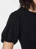 Product image thumbnail - PCPERNILLA PUFF T-SHIRT, Black | 4