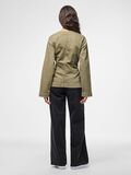 Product image thumbnail - PCSILKE DENIM SHIRT, Military Olive | 2