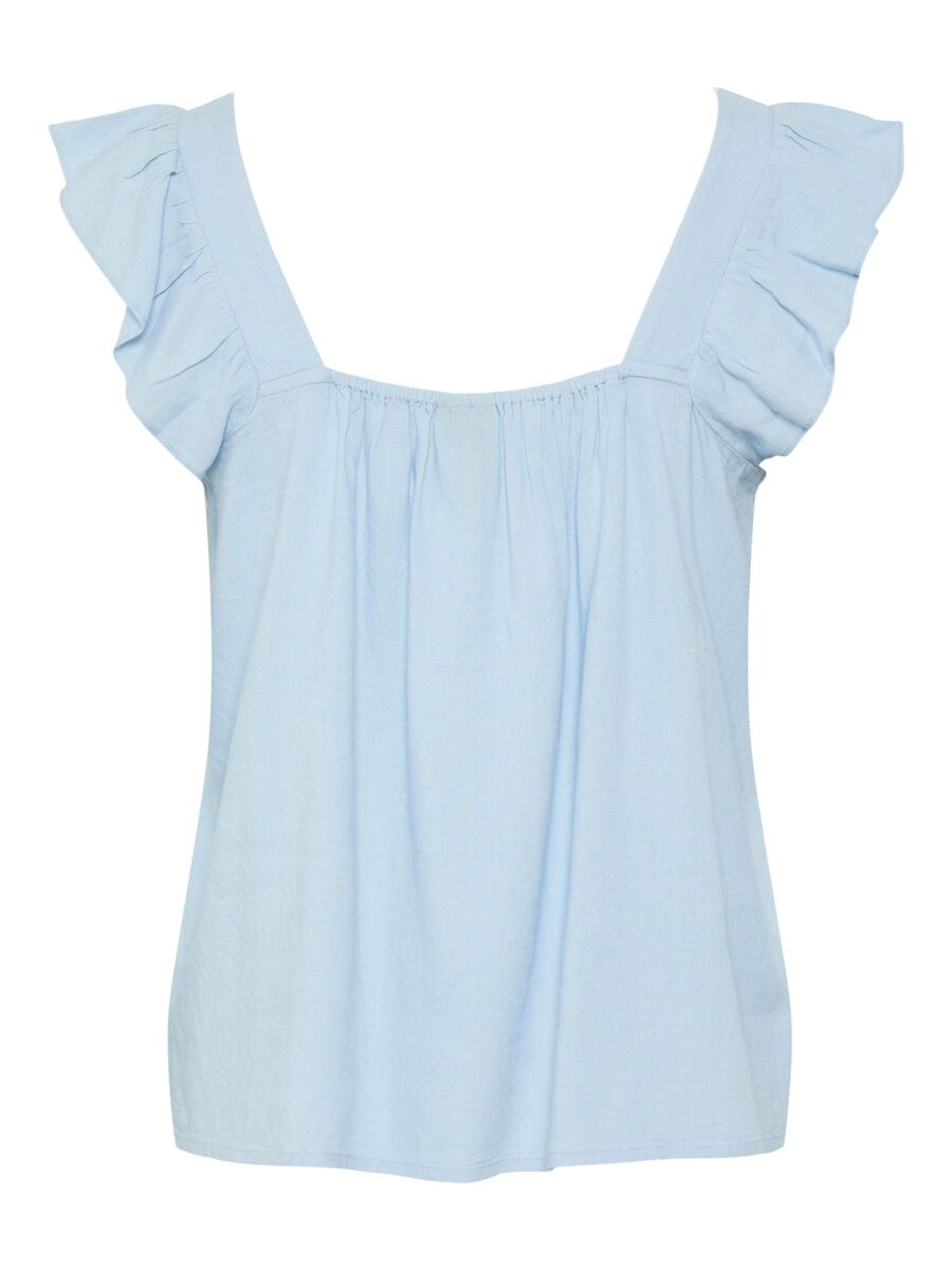 Pieces PCPIA SLEEVELESS TOP, Cashmere Blue, highres - 17154740_CashmereBlue_002.jpg