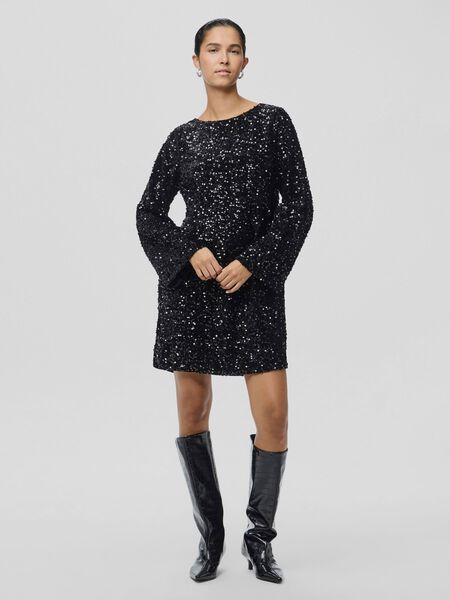 black midi travel dress Petal and Pup Women's Sawyer Midi Slip Dress main image 0