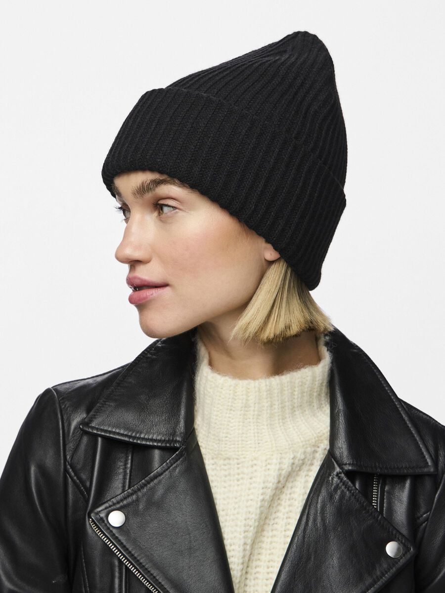 Pieces CZAPKA BEANIE, Black, highres - 17098381_Black_003.jpg