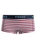 Pieces LOGO LADY BOXERSHORTS, Bright White, highres - 17080369_BrightWhite_007.jpg