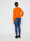 Pieces RIPPED DETAIL SKINNY FIT JEANS, Medium Blue Denim, highres - 17102093_MediumBlueDenim_004.jpg