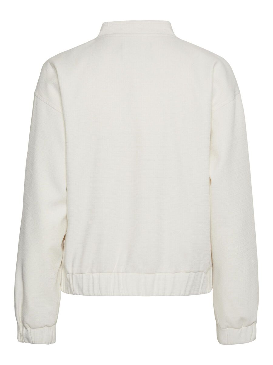 Pieces PCANNIE BOMBER JACKET, Whisper White, highres - 17150150_WhisperWhite_002.jpg