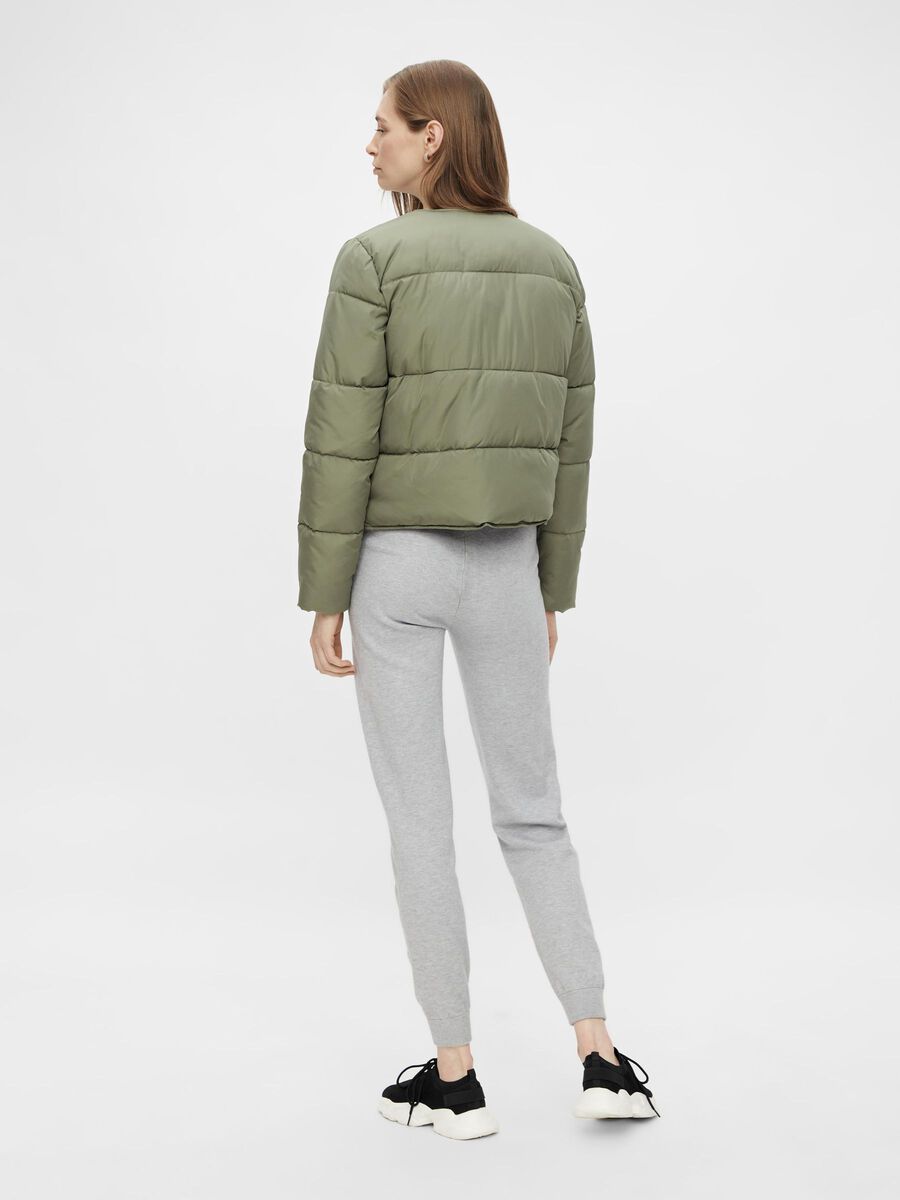 Pieces PCFAN PADDED JACKET, Deep Lichen Green, highres - 17115171_DeepLichenGreen_004.jpg