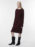 Pieces PCJULIANA KNITTED DRESS, Tawny Port, highres - 17139793_TawnyPort_005.jpg
