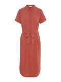 Pieces MIDI-LENGTH SHIRT DRESS, Redwood, highres - 17098767_Redwood_001.jpg