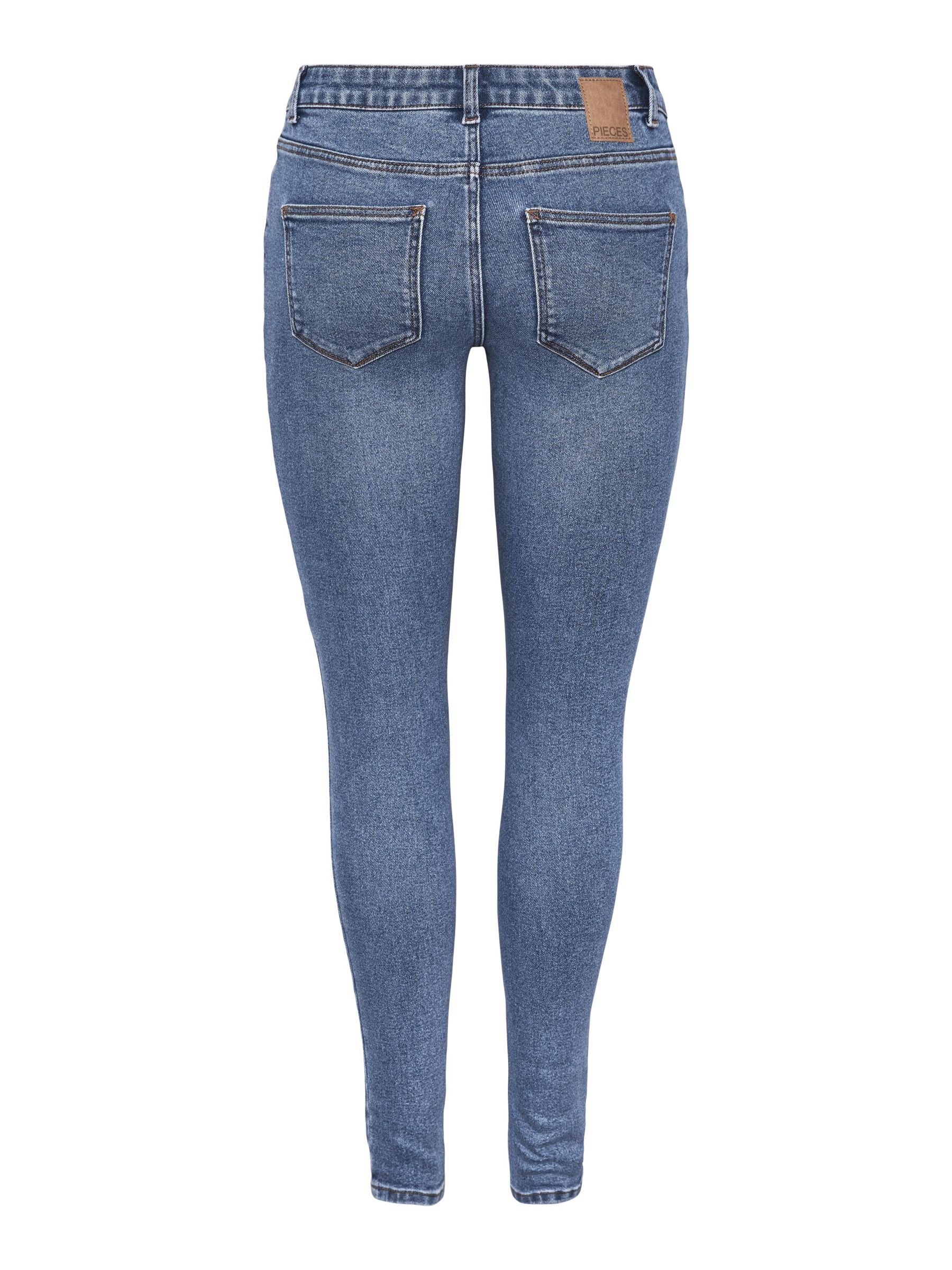 High waist skinny fit jeans pieces 2025
