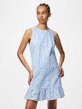 Product image thumbnail - PCBANNA MINI DRESS, Cashmere Blue | 1