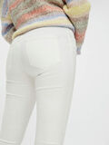 Pieces PCDELLY MW SKINNY FIT JEANS, Bright White, highres - 17100805_BrightWhite_007.jpg