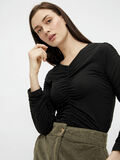 Pieces PCMITZI LONG SLEEVED TOP, Black, highres - 17116975_Black_006.jpg