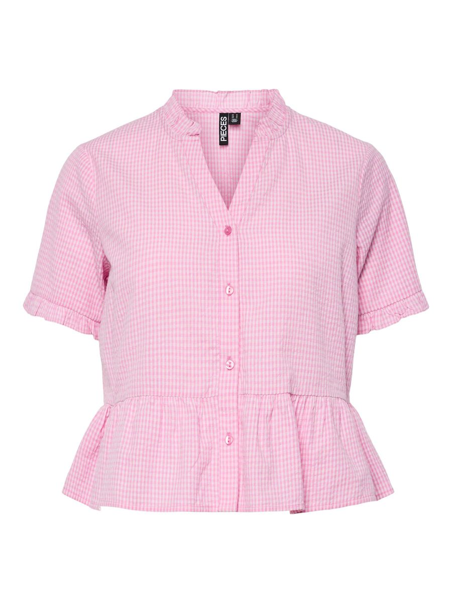 Pieces PCALMA V-NECK  TOP, Pink Tulle, highres - 17161206_PinkTulle_1221754_001.jpg