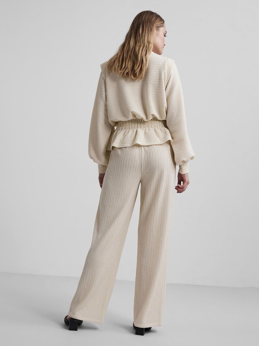 Pieces PCKAYA TROUSERS, Birch, highres - 17110284_Birch_004.jpg