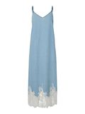 Pieces PCFENI LACE DENIM MIDI DRESS, Light Blue Denim, highres - 17163968_LightBlueDenim_1253471_001.jpg