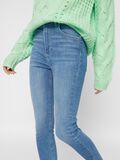 Pieces HIGH WAIST SKINNY FIT JEANS, Light Blue Denim, highres - 17100816_LightBlueDenim_006.jpg