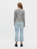 Pieces PCEMMALYN LONG SLEEVED TOP, Medium Grey Melange, highres - 17117630_MediumGreyMelange_004.jpg