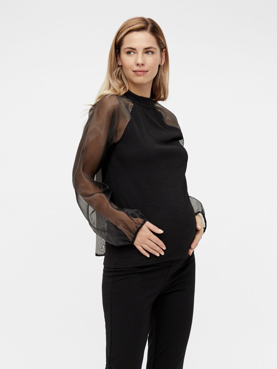 Mama.licious MATERNITY-TOP  TOP, Black, highres - 20013333_Black_003.jpg