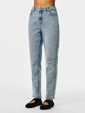 Product image thumbnail - PCBELLA HW TAPERED FIT JEANS, Light Blue Denim | 3