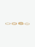 Pieces 4-PACK RING, Gold Colour, highres - 17113003_GoldColour_001.jpg