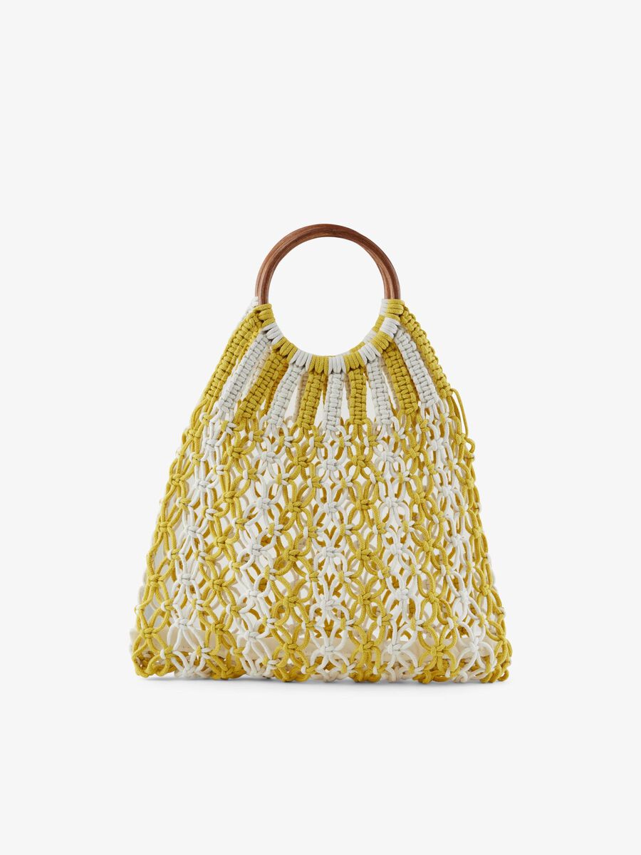Pieces GEHAAKTE TAS, Lemon Drop, highres - 17114054_LemonDrop_001.jpg