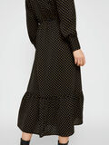 Pieces POLKA-DOT MIDI DRESS, Black, highres - 17104313_Black_779362_007.jpg