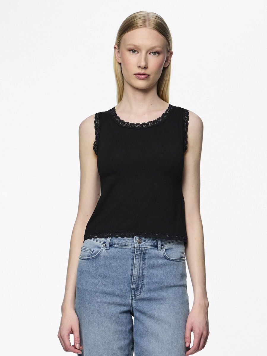 Pieces PCMALENE TANKTOP, Black, highres - 17145694_Black_003.jpg
