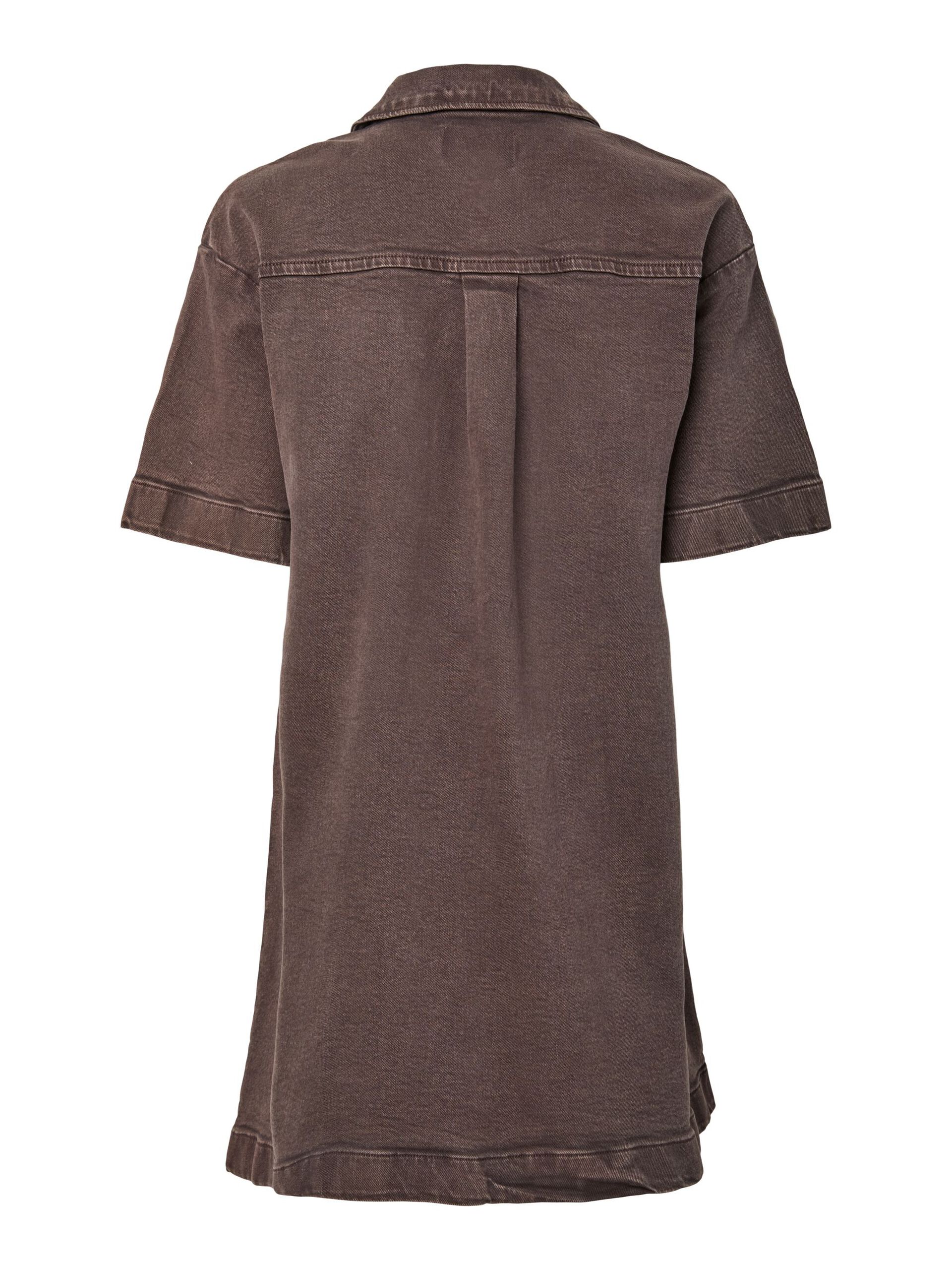 Carousel image - PCSELMA MINI DRESS, Hot Fudge | 6