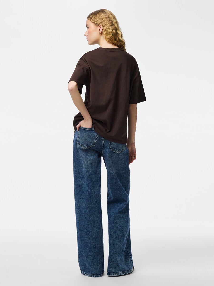 Product carousel image - PCSADIE 2/4 T-SHIRT, Hot Fudge | 2