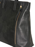 Pieces SUEDE SHOULDER BAG, Black, highres - 17087392_Black_007.jpg