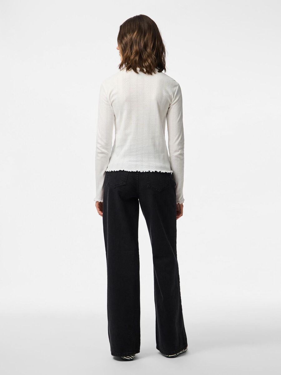Pieces PCMARIE POINTELLE  LONG SLEEVED TOP, Cloud Dancer, highres - 17152052_CloudDancer_004.jpg