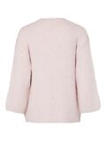 Pieces PCDALAILA 3/4 KNITTED JUMPER, Pink-A-Boo, highres - 17157899_PinkABoo_002.jpg