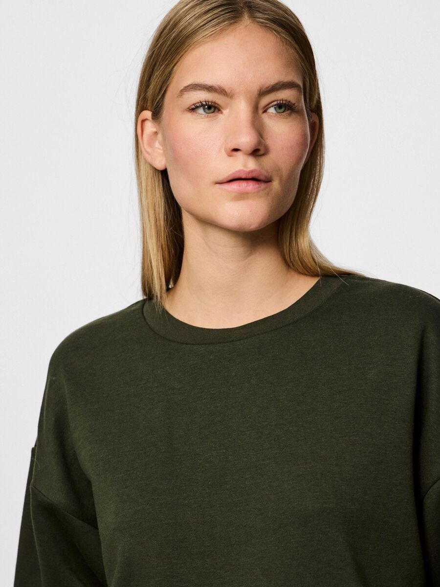 Carousel image - PCCHILLI LOOSE FIT SWEATSHIRT, Rosin | 4