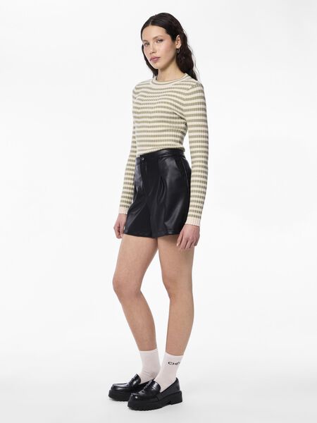 Pieces PCNICHA SHORTS, Black, highres - 17146421_Black_005.jpg
