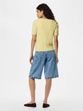 Product image thumbnail - PCNORA V-NECK  KNITTED CARDIGAN, French Vanilla | 2