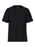 Pieces PCRIA COTTON T-SHIRT, Black, highres - 17140802_Black_001.jpg