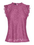 Pieces PCOLLINE LACE SLEEVELESS TOP, Ibis Rose, highres - 17120454_IbisRose_001.jpg