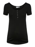 Pieces PMKITTE MATERNITY TOP, Black, highres - 17125700_Black_001.jpg