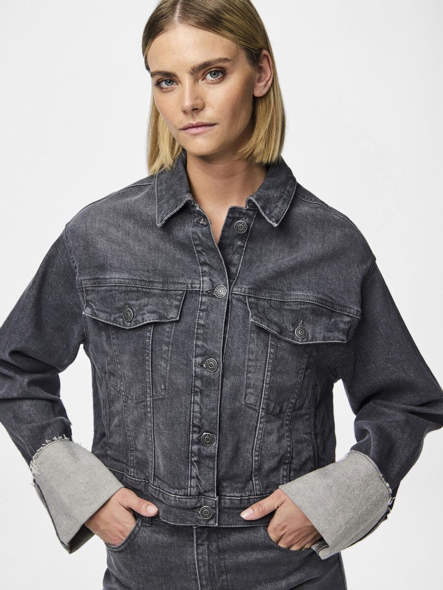 Pieces PCPIL SPIJKERJAS, Grey Denim, highres - 17154766_GreyDenim_006.jpg