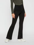 Pieces HIGH-WAIST FLARED BROEK, Black, highres - 17103421_Black_003.jpg