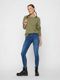 Pieces PCDELLY MW JEAN SKINNY, Medium Blue Denim, highres - 17097302_MediumBlueDenim_005.jpg