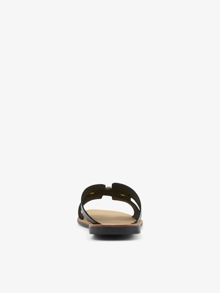 Pieces LÆDER SANDALER, Black, highres - 17103656_Black_004.jpg