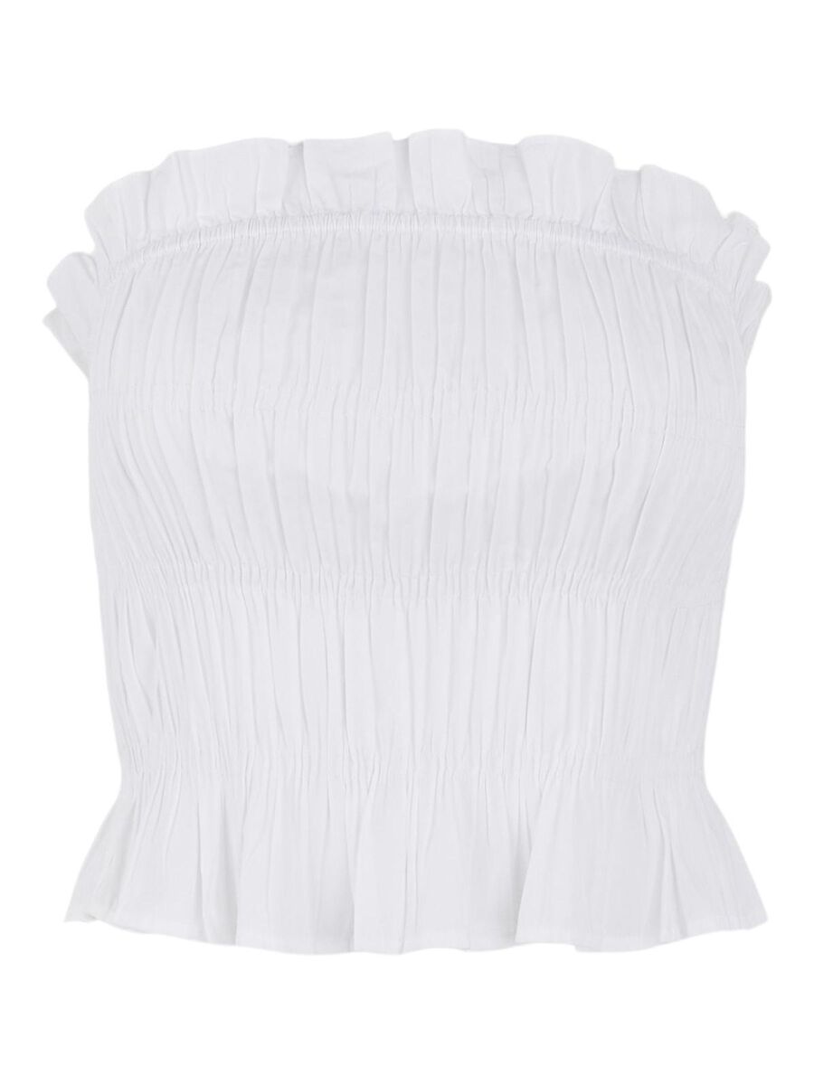 Pieces PCLOLLY SMOCK BANDEAU, Bright White, highres - 17119126_BrightWhite_001.jpg