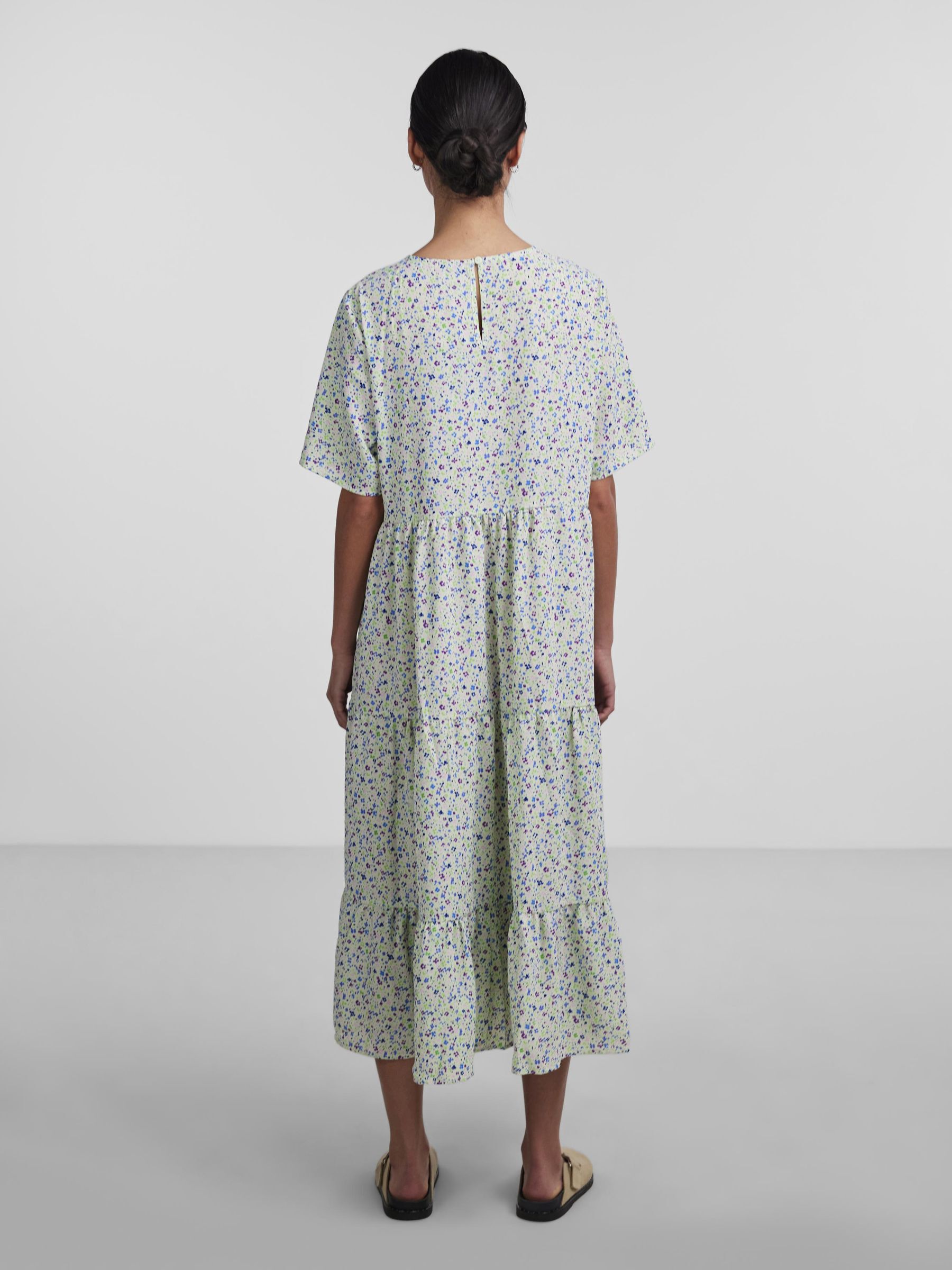 Pieces 2025 midi jurk