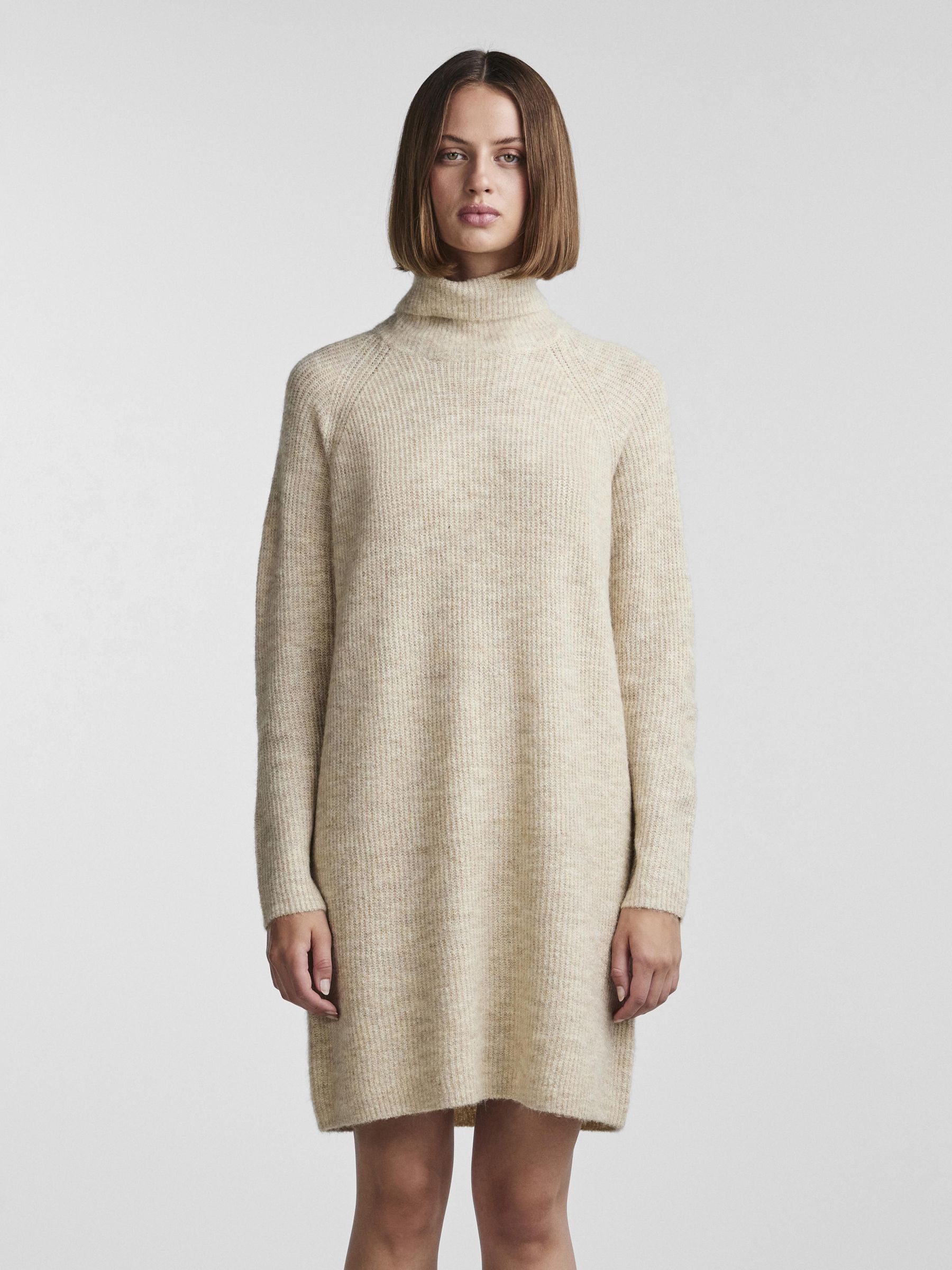 Gebreide best sale jurk wit