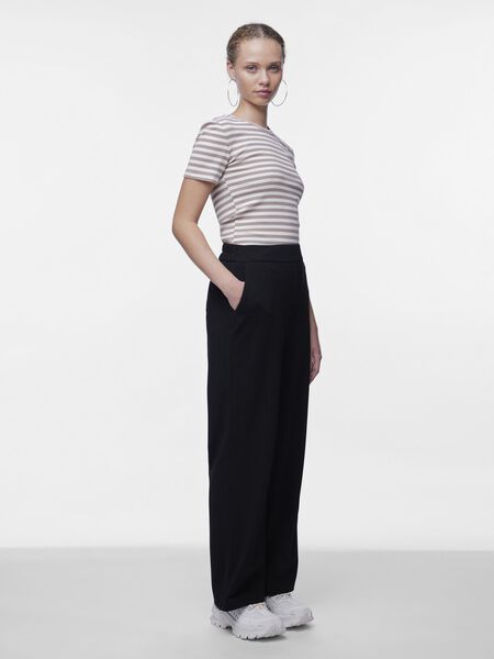 Pieces PANTALONES DE PIERNA ANCHA, Black, highres - 17140859_Black_005.jpg