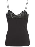 Pieces LACE DETAILED SLEEVELESS TOP, Black, highres - 17091740_Black_002.jpg